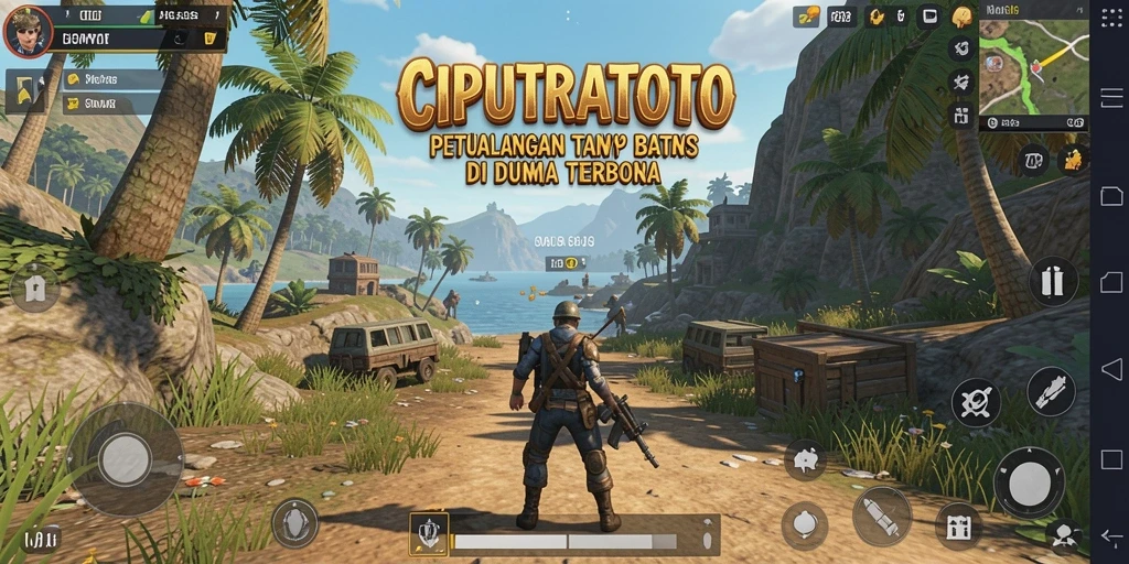 Tangkapan layar gameplay <strong>CIPUTRATOTO</strong> menunjukkan dunia terbuka yang menakjubkan dan interaktif.