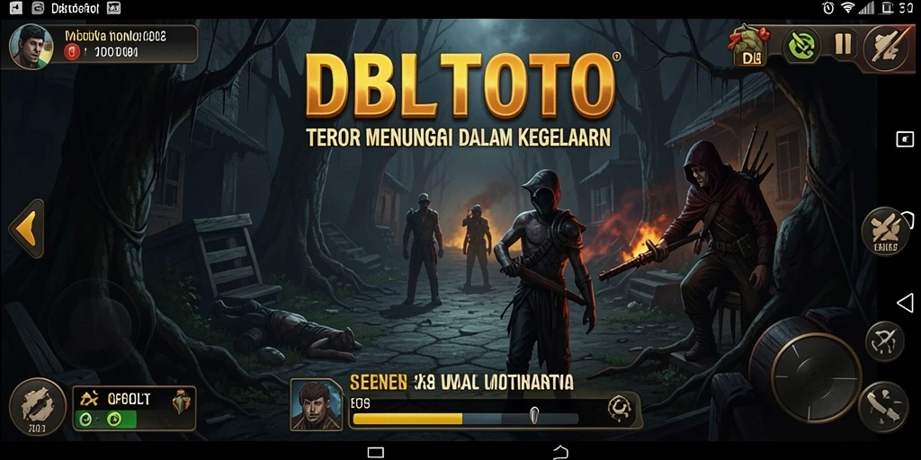 Gameplay mencekam DBLTOTO dengan suasana horor yang mendalam.