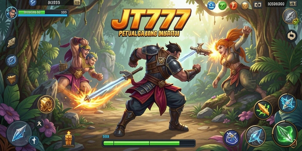 Screenshot gameplay JT777 menampilkan pemandangan petualangan yang menakjubkan.