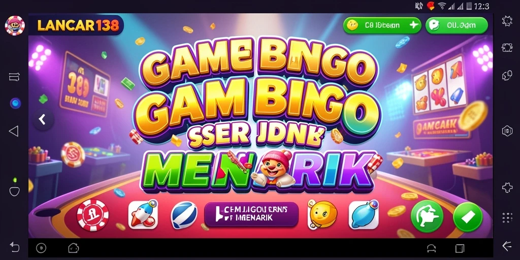 Gameplay seru di LANCAR138 dengan tema Bingo menarik.
