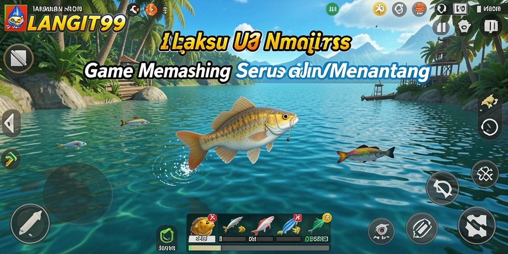 Tangkapan ikan yang mengesankan di LANGIT99.