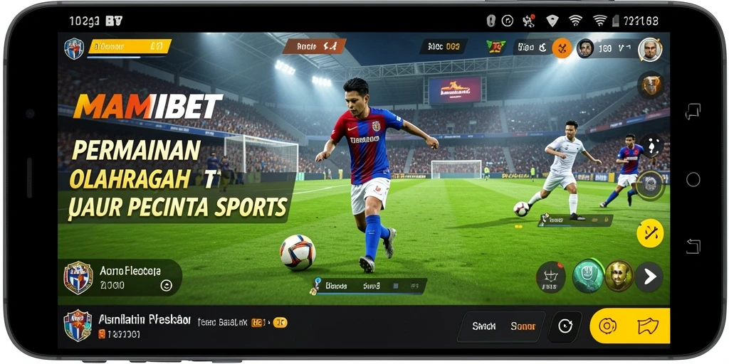Tampilan gameplay interaktif dalam MAMIBET yang menarik.
