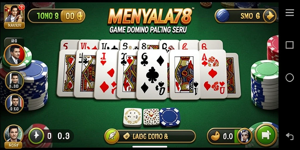 Tampilan gameplay MENYALA78 yang menarik dan seru.