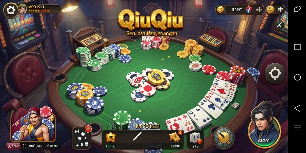 Tampilan gameplay seru di MPO1221 dengan teman-teman.