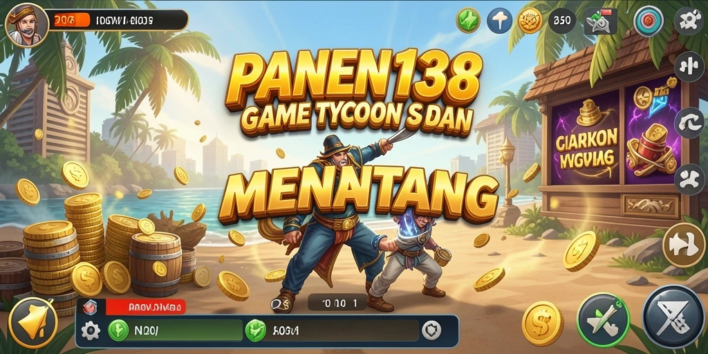 Gameplay seru dari PANEN138 menampilkan pertanian yang strategis.