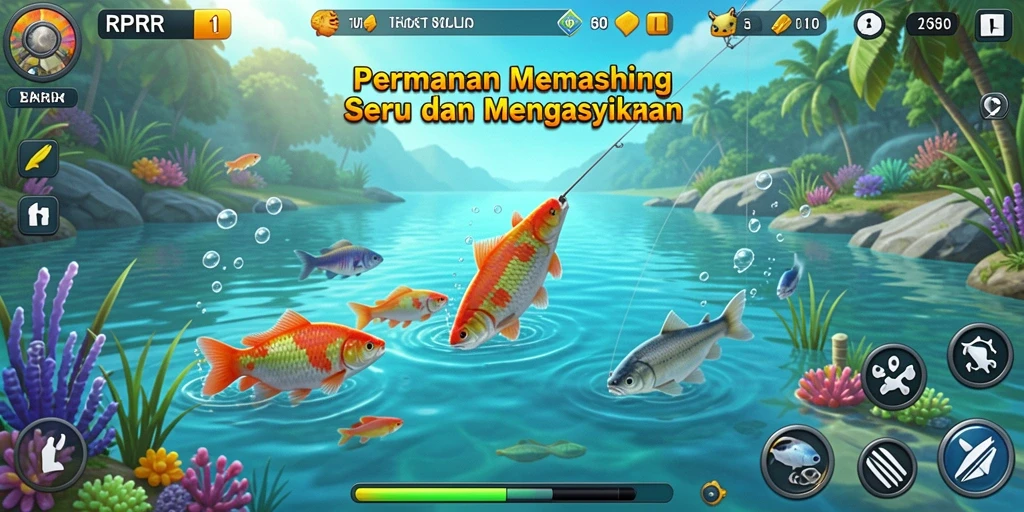 Tangkapan ikan besar dan suasana memancing yang menawan di RPRR.