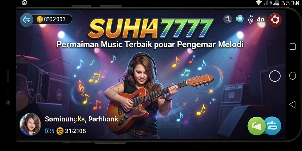Tampilan gameplay SUHU777 yang menarik dengan musik yang menyenangkan.