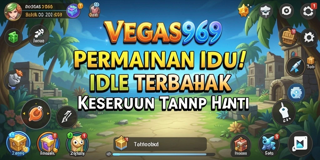 Tampilan menarik dari gameplay Idle di VEGAS969.