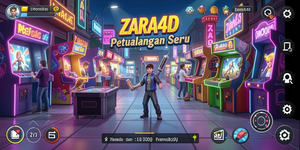 Tampilan menarik dari gameplay ZARA4D yang penuh aksi.
